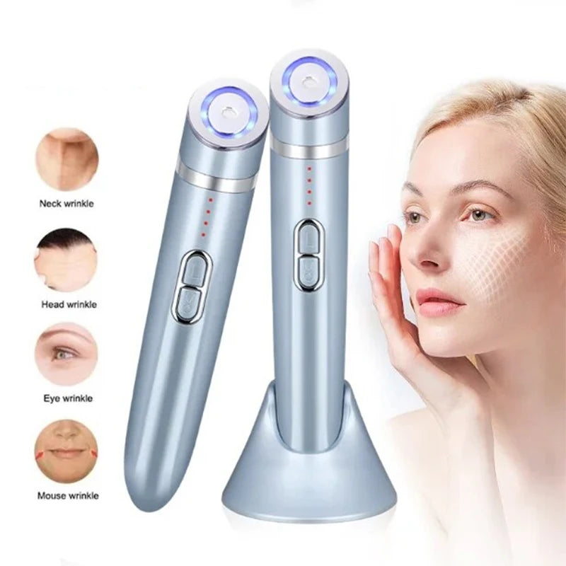 Beauty Massage Machine Anti-Aging Fine Line Beauty Wrinkle Removal Skincare Eye Vibration Massager Facial Beauty Device