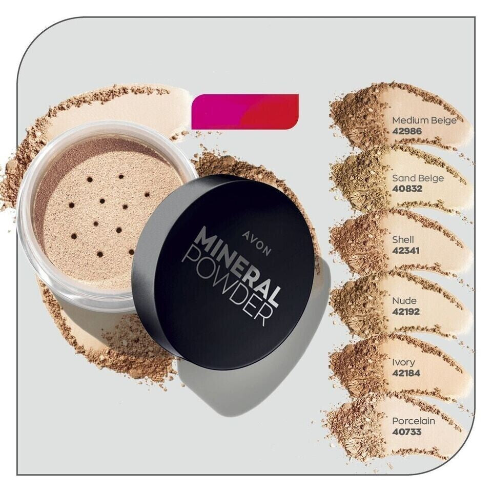 Avon Mineral Powder Foundation | Loose Powder Foundation SPF15