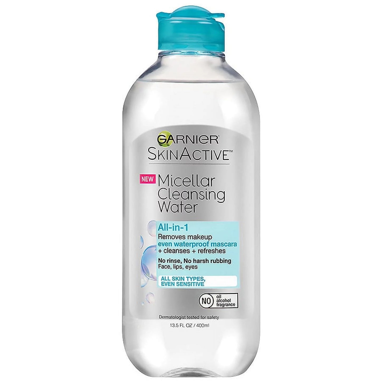 Skinactive Micellar All-In-1 Waterproof Cleansing Water, 13.5 Fl Oz