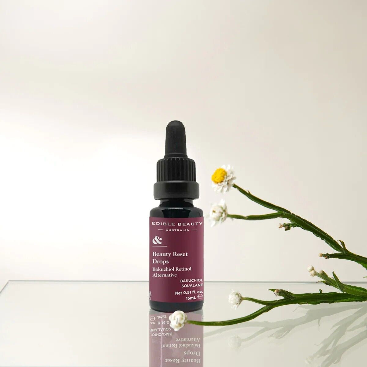 Edible Beauty Australia Beauty Reset Drops 15Ml Bakuchiol Retinol Alternative